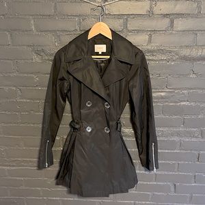NWOT Black Trench Coat